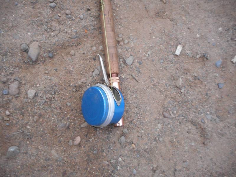 VINTAGE EAGLE CLAW DELUX ROD AND FLY REEL