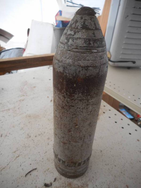 VINTAGE ARTILLERY SHELL