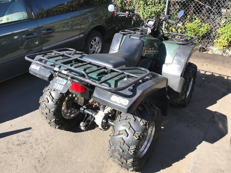 2001 Yamaha Grizzly 600 ATV 2001 Yamaha Grizzly 600 4x4 ATV KBID