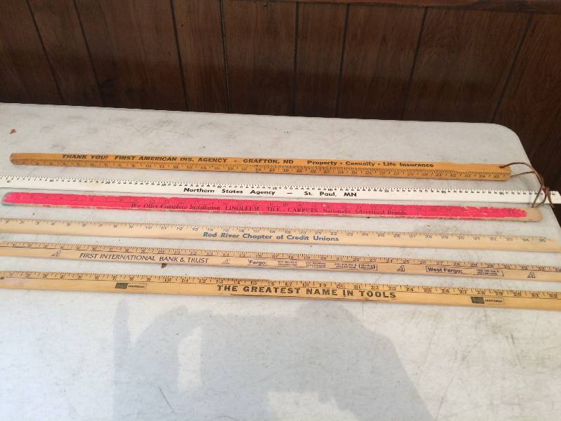 lot 34 image: Yard Sticks and Rulers