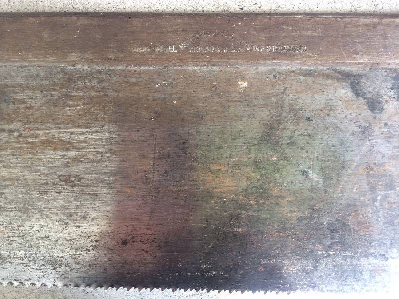 lot 52 image: Hand Saws