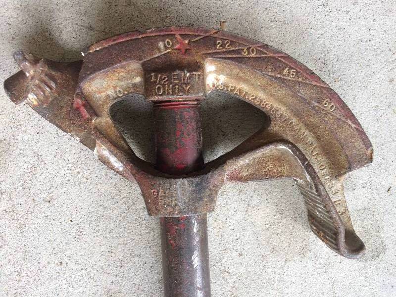 lot 53 image: Conduit Bender