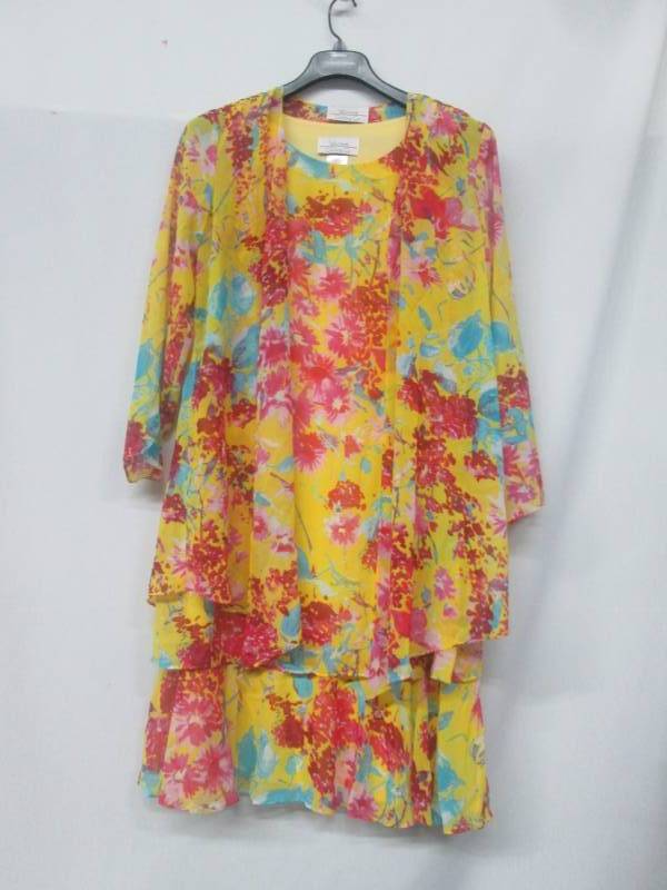Westside 2-Pc. Georgette Jacket & Dress Set