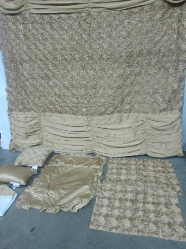McLeland Design Genevieve 8-Pc. Embellished Comforter Set - Queen