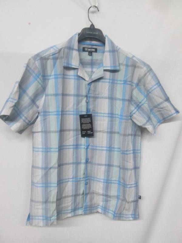 Stacy Adams Mens 2-Pc. Plaid Linen Short Set