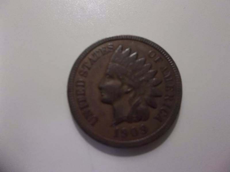 1909 S Indian Head Cent Better Grade