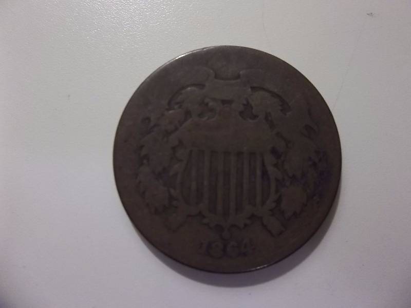 1864 2-Cent Piece