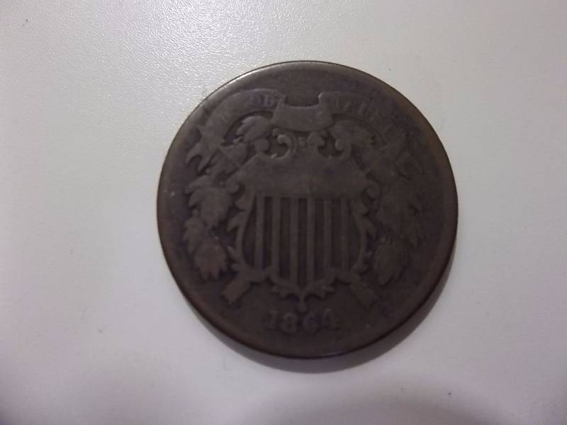 1864 2-Cent Piece