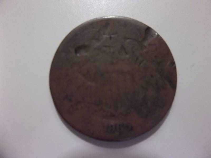 1865 2-Cent Piece