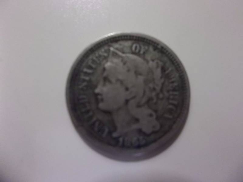 1865 3-Cent Nickel