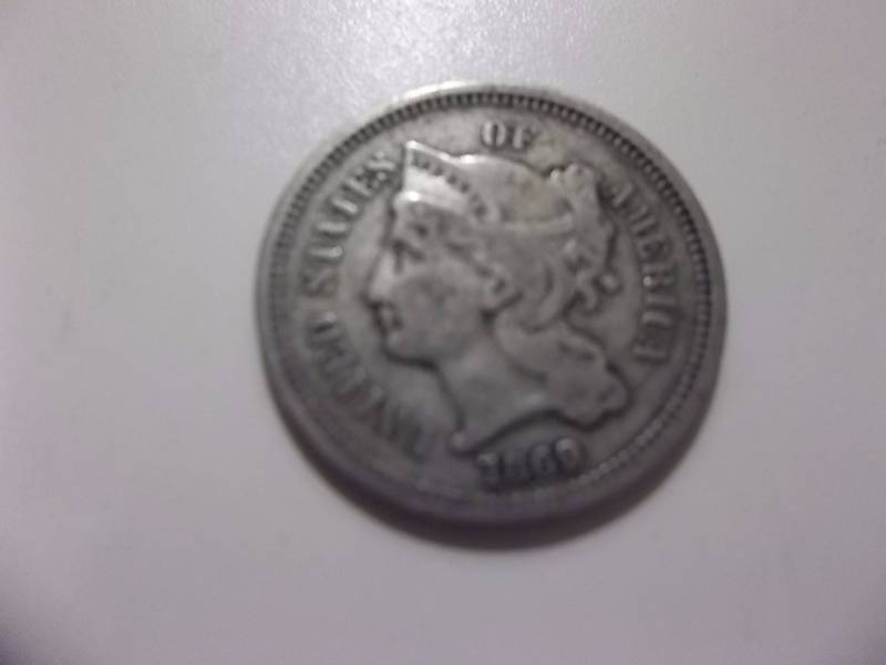 1868 3-Cent Nickel