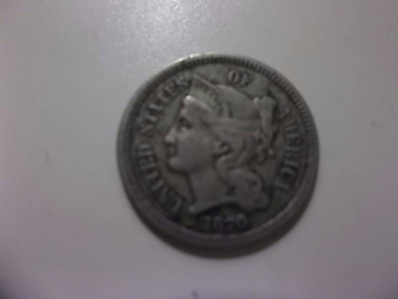 1870 3-Cent Nickel