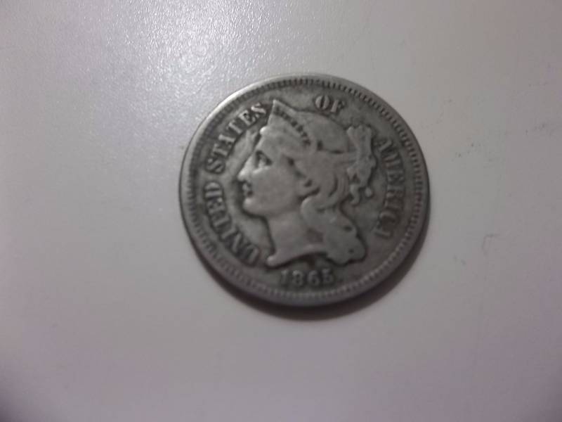 1865 3-Cent Nickel