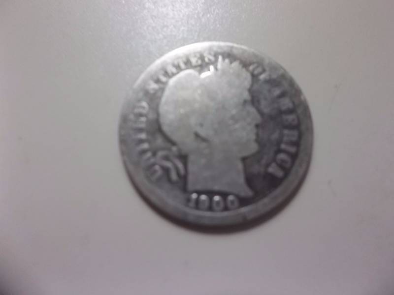 1900 Barber Dime