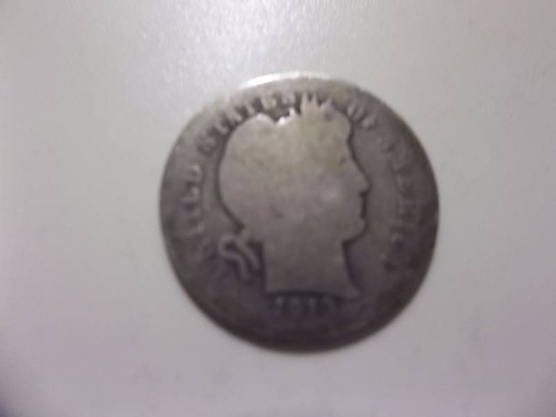 1913 Barber Dime