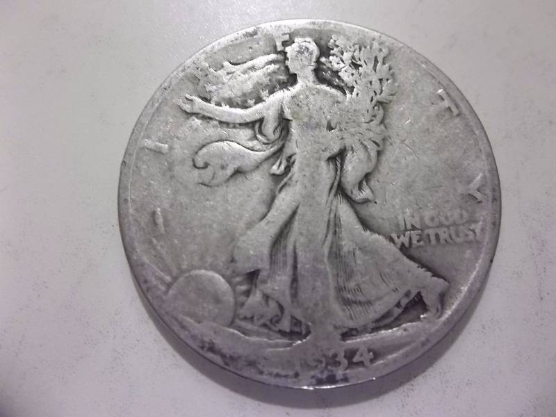 1934 D Walker Half Dollar