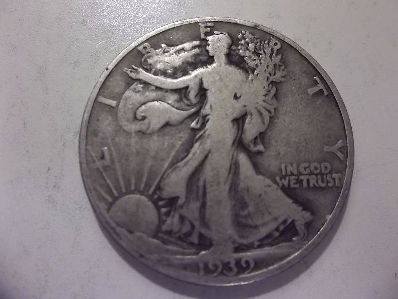 1939 D Walker Half Dollar