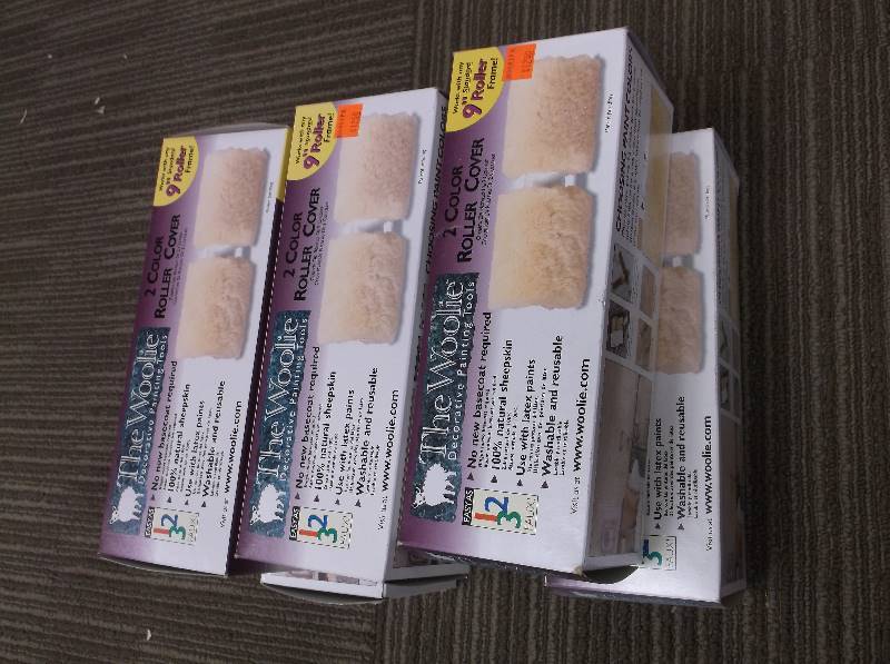 2 Color Paint Roller Covers