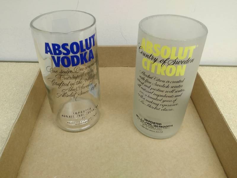 lot 13 image: Absolute Vodka Glasses