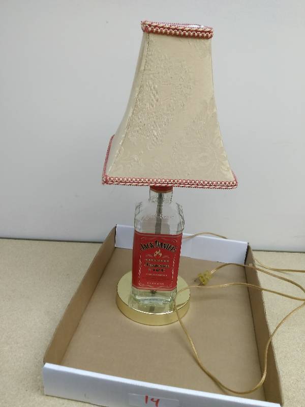 lot 14 image: Jack Daniels Tennessee Fire Lamp