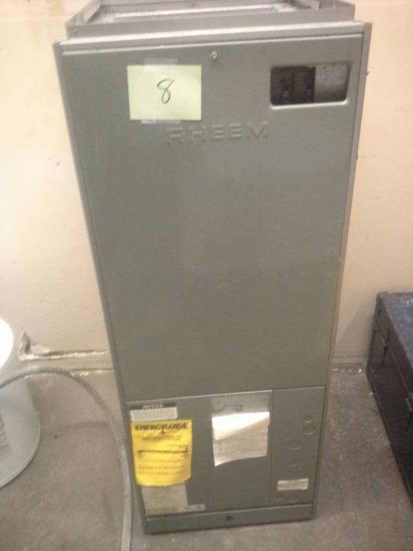 lot 9 image: Rheem Electric Furnace