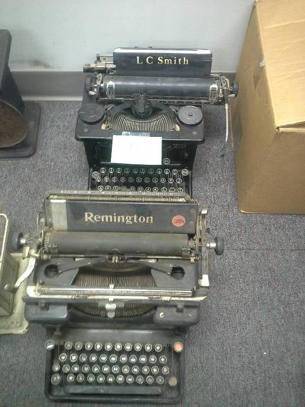 lot 50 image: Antique Typewriters