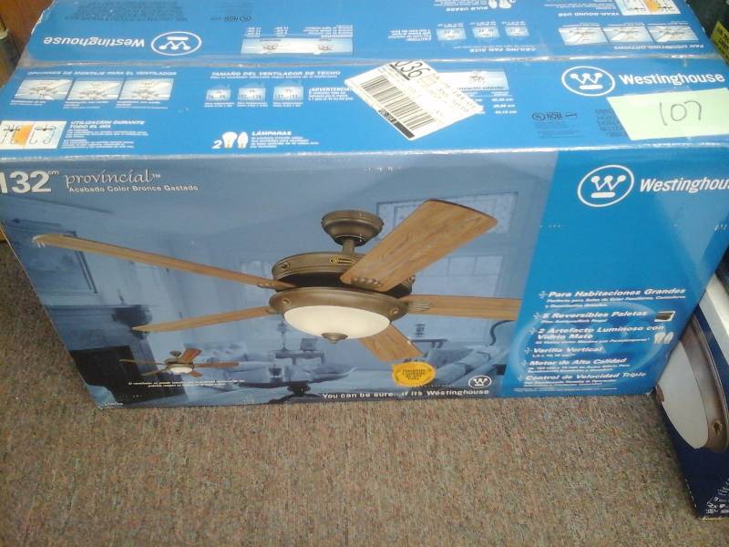 lot 107 image: Westinghouse Ceiling Fan