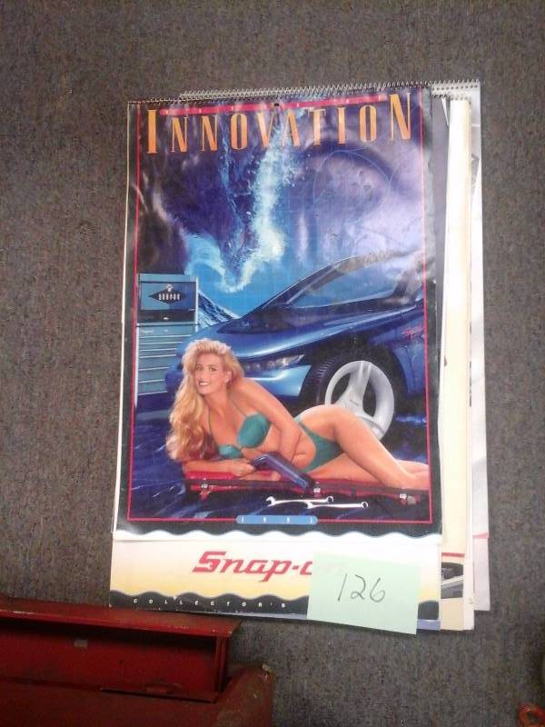 lot 126 image: Cover Girl Calendars(8)
