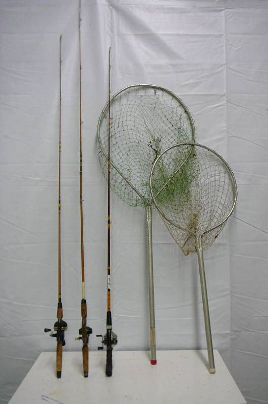 Fishing Poles & Landing Nets
