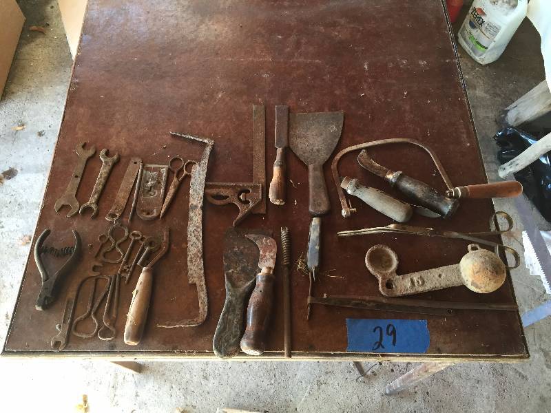 VINTAGE KEYS AND OTHER TOOLS LOOK CLOSELY AT PICTURES