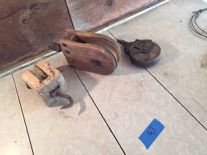 WOOD PULLEYS