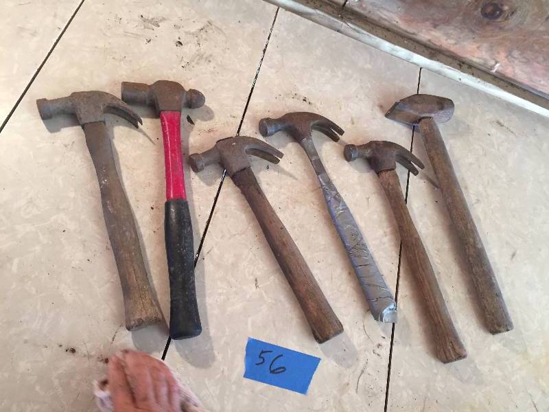 SIX HAMMERS