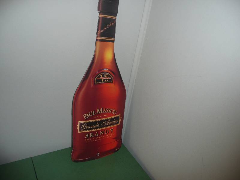 lot 28 image: PAUL MASSON BRANDY TIN