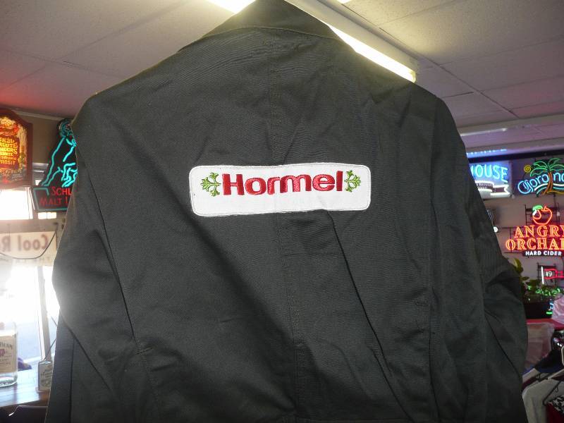 lot 34 image: VINTAGE NOS HORMEL COVERALLS