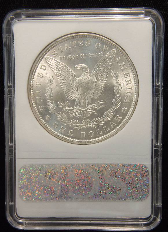 1881-P MORGAN SILVER DOLLAR CERTIFIED MS66 BY SGS