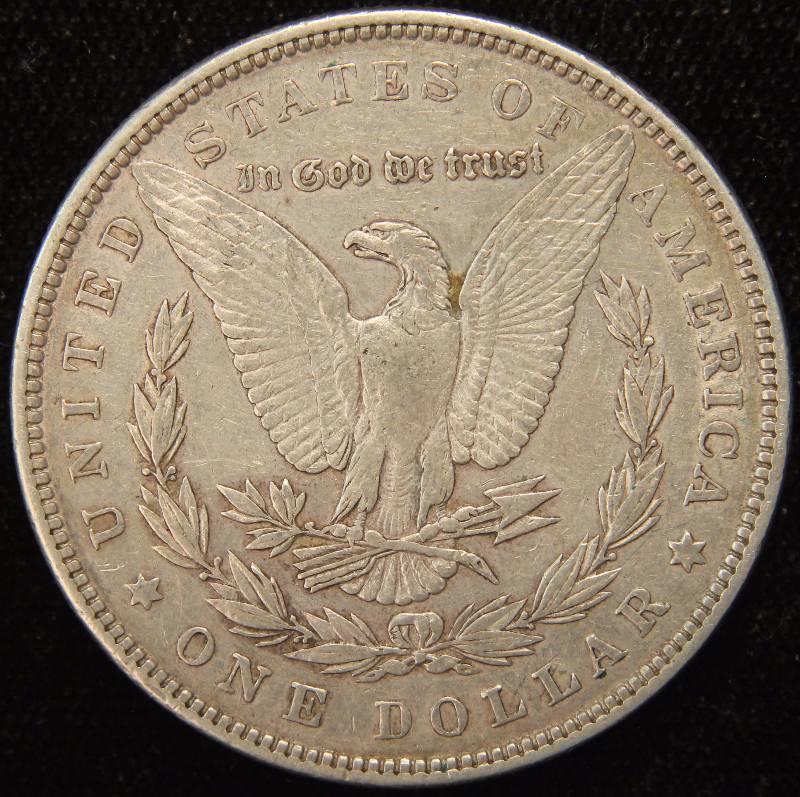 1896 MORGAN SILVER DOLLAR XF