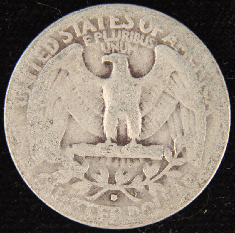 1937-D WASHINGTON SILVER QUARTER
