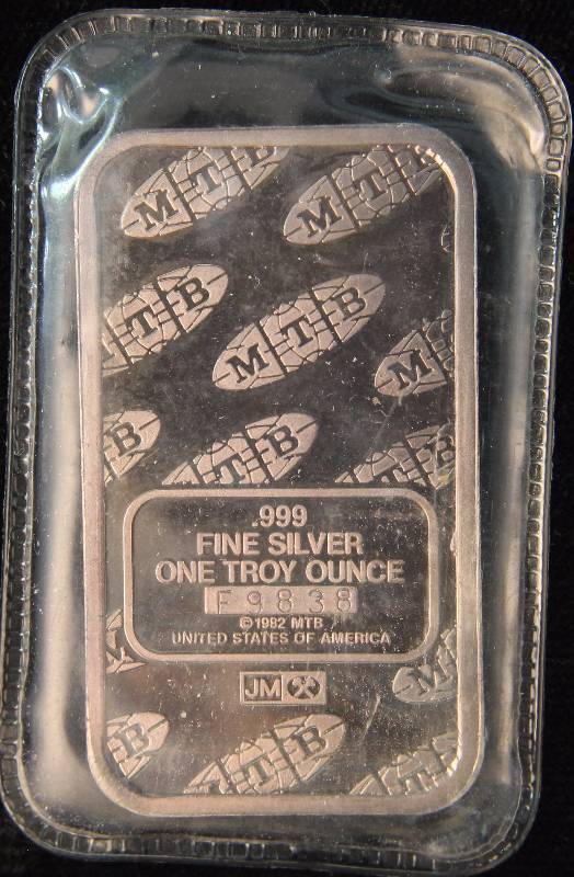 1 TROY OZ. .999 FINE SILVER BAR STATUE OF LIBERTY SEALED