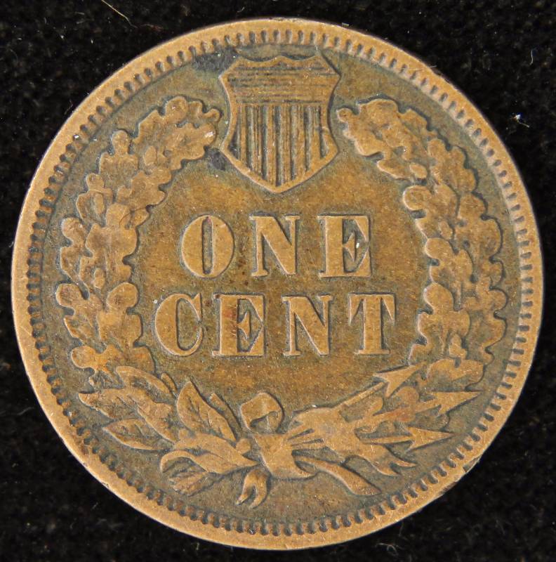 1908 INDIAN HEAD CENT VF