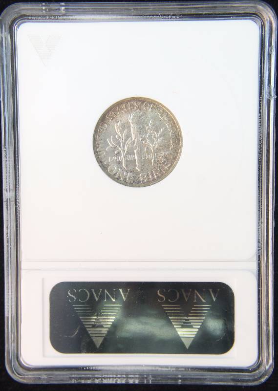 1953 ROOSEVELT SILVER DIME CERTIFIED MS66 BY ANACS