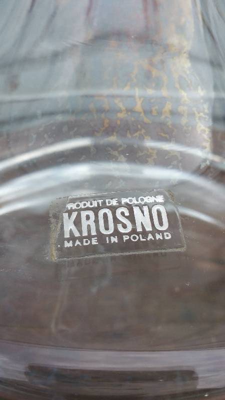 lot 64 image: Large Krosno Crystal Decanter