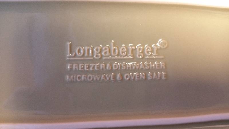 lot 89 image: Longaberger Pottery
