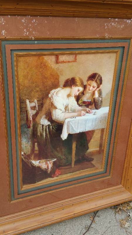lot 120 image: Large Framed Print
