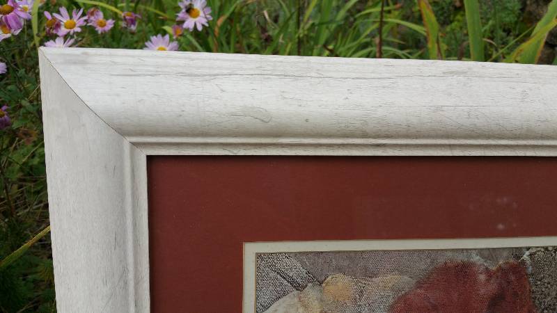lot 121 image: Framed Flower Picture