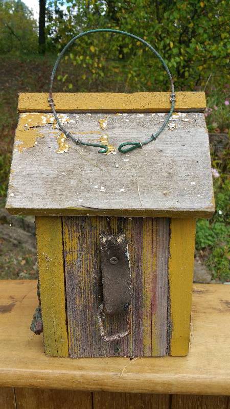 lot 40 image: Custom Made Rustic Artistic Bird House