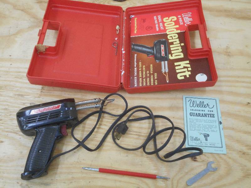 lot 19 image: Weller Soldering Gun Kit ...