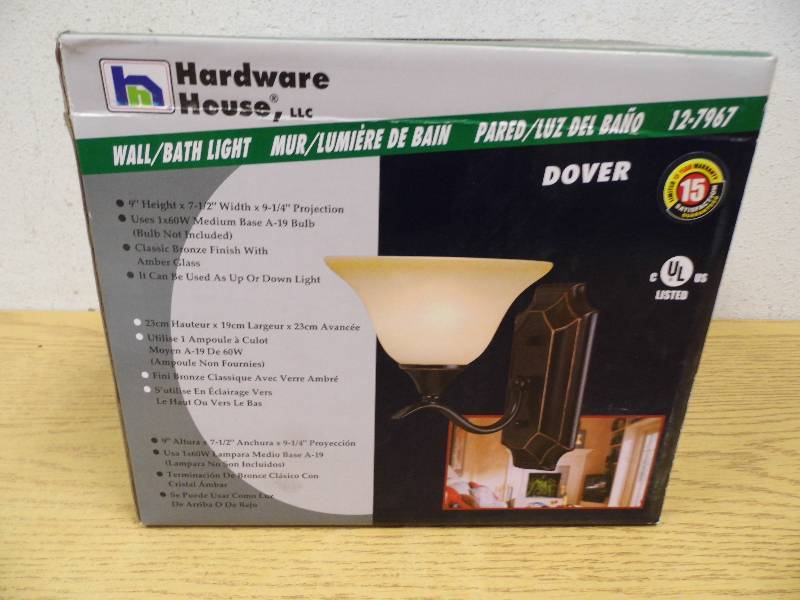 Dover Wall  Bath Light