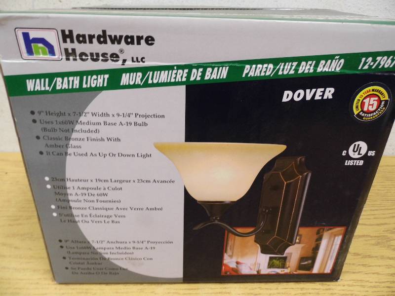Dover Wall  Bath Light