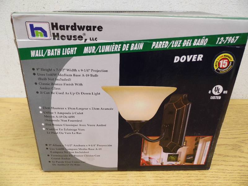 Dover Wall  Bath Light