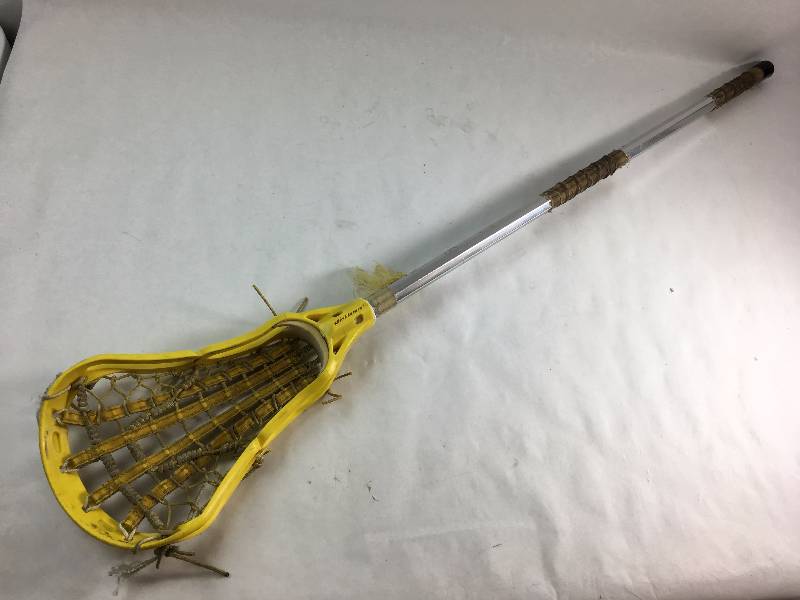 lot 194 image: Debeer Yellow Lacrosse Stick